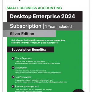 QuickBooks Desktop Enterprise 2024- 1 Year Subscription